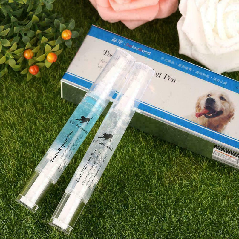 Pet Teeth Cleaning Repair Tubes Kit Dog Tartar Dental Cleaning