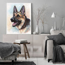 11CT Dog Counted Embroidery DIY Full Cross Stitch Cotton Thread Animal Wall Art