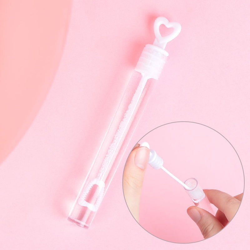 Water Container Xmas White Container Bubble Bottles Empty Love Heart Shape