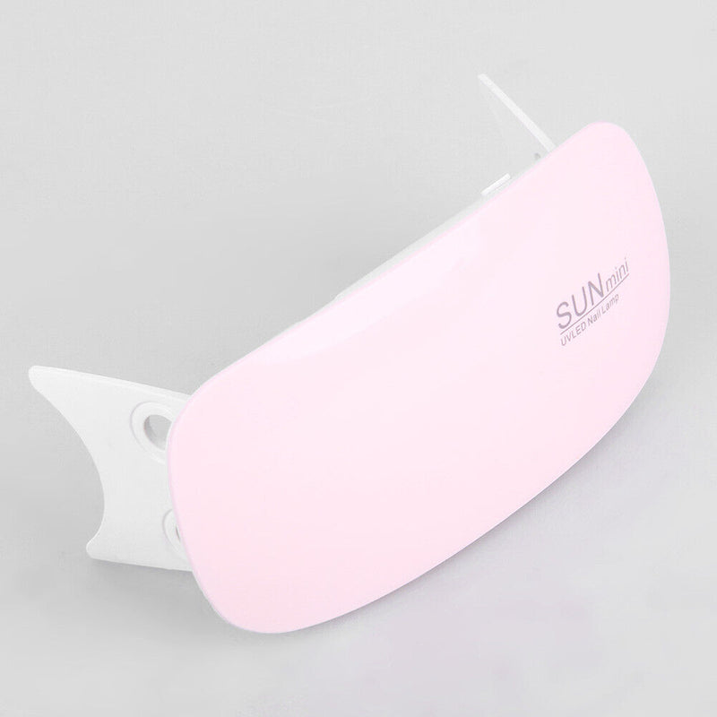 6W Mini Portable LED Sunlight UV LED Lamp Nail Gryer With USB Cable Newly