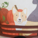 20" Isaac Mizrahi Fall Corgi Dachshund Golden Retriever Dog Lumbar Throw Pillow