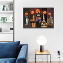 #A World Famous Places Full Cross Stitch 14CT Cotton Thread Printed Embroidery K
