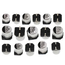 400pcs 1uF - 1000uF 24 Values SMD Aluminum Electrolytic Capacitors Kit: