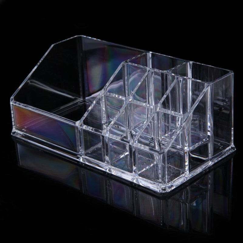 Clear Acrylic Cosmetic Jewelry Makeup Organiser Drawer Box Case Stand No1