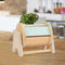 Montessori Wooden Spinning Drum Sensory Educational Toys Rotating Gift for Baby