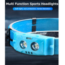 Mini Portable LED Lantern Headlight Multi-function Outdoor Tent Light USB Charge