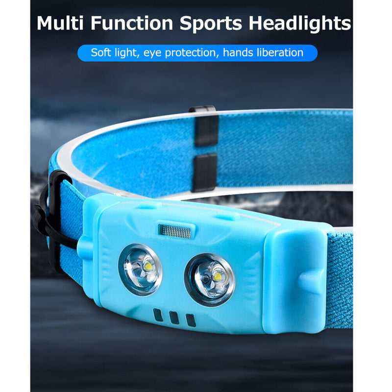 Mini Portable LED Lantern Headlight Multi-function Outdoor Tent Light USB Charge