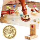 25mm Christmas Wax Seal Stamp Cartoon Head DIY Retro Sealing Decor (SD059)