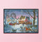 Full Embroidery Scene 2-Strand 14CT Printed Cross Stitch Cotton DIY Needlewor
