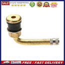 Universal TR570C Brass Truck Wheel Tubeless Tire Valve Stem Snap-in 90 Bend