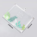 Matte Waterproof Pencil Case Transparent Document Bag Paper Holder File Folder
