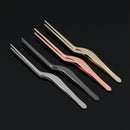 Presentation Plating Chef Barbecue Tongs BBQ Clip Food Tweezer Stainless Steel