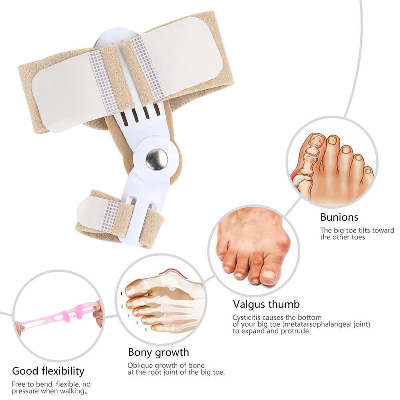 Hallux Valgus Corrector Wide Range Applications Toe Orthosis for Foot Care