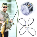 4-Pcs Tippet Spool Tender with Elastic Band P8I5 Y6X1