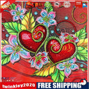 Love Flower 5D DIY Special Shaped Part Drill Diamond Painting Cross Stitch