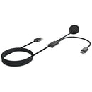 2-in-1 USB Type-C PD Fast Charging Cable Adapter for Garmin 7S 6X Venu2 Swim2