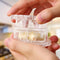 Plastic Garlic Press Peeler Crusher Masher Twist Kitchen Useful Tool
