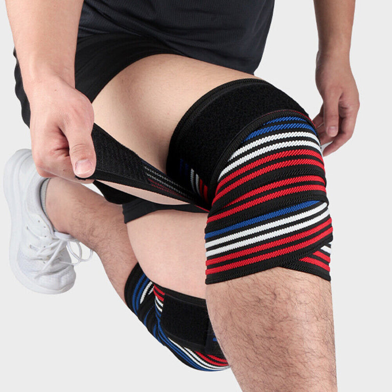 Sports Weightlifting Knee Protective Strap Pad Running Knee Support Bandage