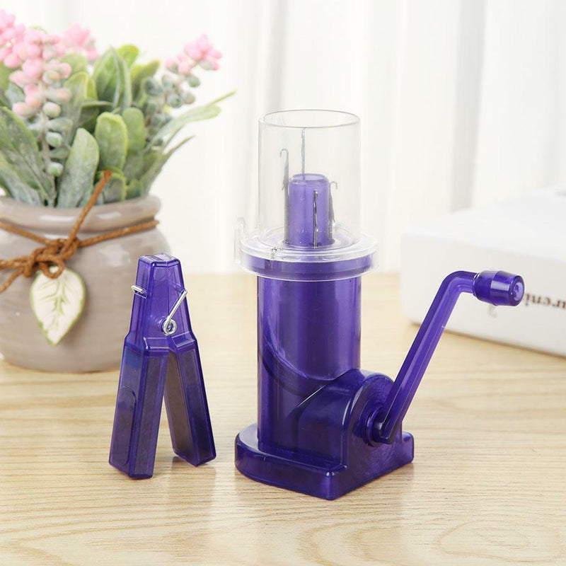 DIY Hand Knitting Mill Mini Knitting Machine Spool Knitter Wool Winder Tool Kit