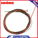 12pcs/Set Guitar Strings Colorful Metal String for Acoustic Folk Guitar Parts