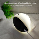 USB Rechargeable Clap Light 7 Colors Silicone Dolphin Shaped Cute Night Light