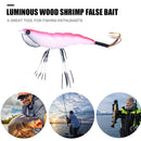 Luminous Wood Shrimp Simulation Fishing Lure 12cm 17.2g Artificial Bait (4)