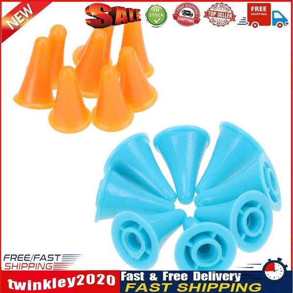 16pcs Rubber Knitting Needles Point Protectors Sweater Weaving Tool Newly