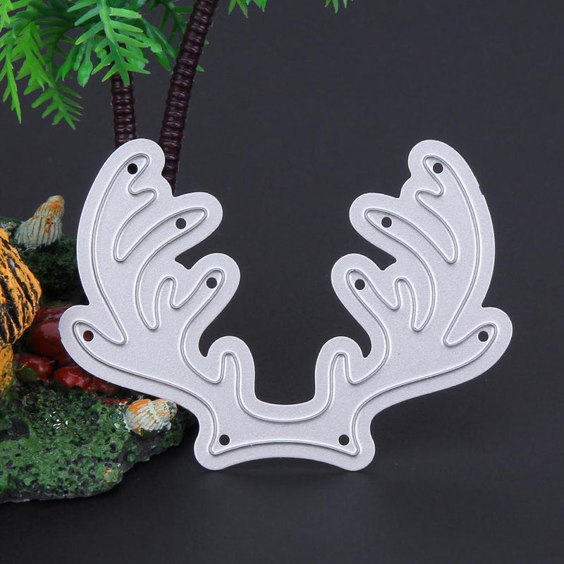 Antler Metal Punching Stencil Embossing Scrapbook Craft Paper Card