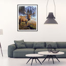 5D DIY Full Drill Diamond Painting Logy Elk Cross Stitch Embroidery Mosaic Craft