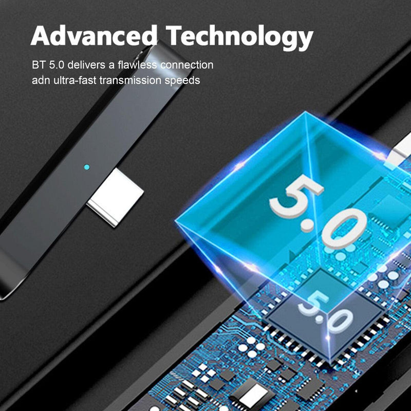 USB-C Bluetooth Wireless Audio Transmitter Adapter for Nintendo Switch PS4`
