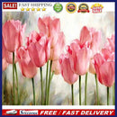 Painting By Numbers Kit DIY Beautiful Flower Hand Painted Canvas Oil Art Pi