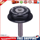 Bicycle Stem Top Beer Bottle Cap for 28.6mm Fork Tube Headset Cover (Black)