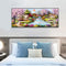 5D DIY Full Drill Diamond Painting Bridge Crane Cross Stitch Embroidery Craft