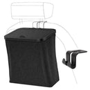 Car Trash Can Garbage Bin Bag Holder Organizer Rubbish X8 Container w/Hook E6B4