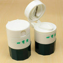 Pill Medicine Crusher Grinder Splitter Tablet Divider W4V6 Layer Box K9A7