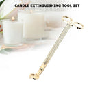 Stainless Steel Candle Wick Trimmer Oil Lamp Trim Scissor Cutter Snuffer Tool
