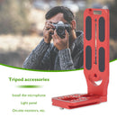 Universal Camera L Plate Aluminum Alloy Quick Release Tripod Head Shot Moun