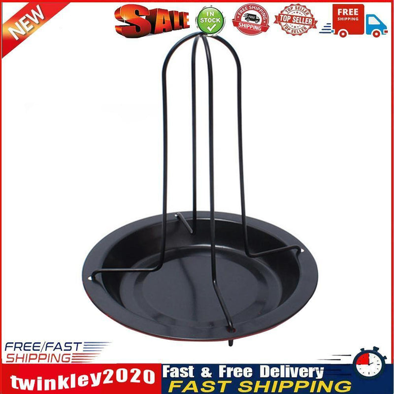 Roast Chicken Rack Barbecue Holder Non-Stick Plate Camping Barbecue Forks Newly