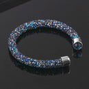 Crystal Cuff Bracelet Opening Bracelets Women Girls Fashion Charm Jewelry
