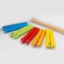 Wooden Strawberry Magnetic Bug Catching Game 5 Worms 1 Trematode Stick Accessory