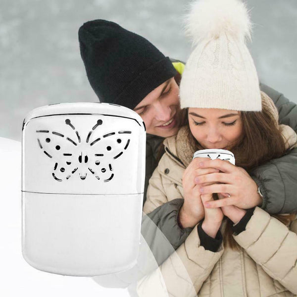 Convinient Ski Winter Camping Metal Hand Warmer Petrol Pocket Sale T0I1
