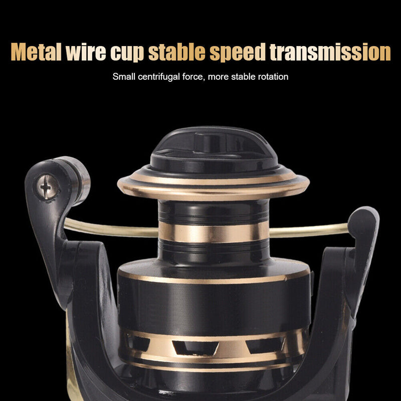 Right Left Hand Interchangeable Spinning Reel 13+1BB Ice Lure Sea Fishing Whe