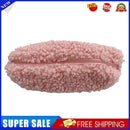 Stationery Storage Plush Pen Case Student School Cosmetic Organizer (Pink)