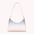 PU Leather Alligator Pattern Underarm Bag Ladies Fashion Gradient Color Purse