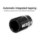 2pcs Bicycle Valve Stem Caps Aluminum for MTB Road Bike (American Black)