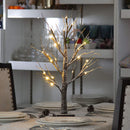 Birch Tree Lighted Battery Powered 24 LED Warm White Light up Fairy Tree Lamp