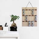 Glasses Wall Door Hanging Storage Pocket Glasses Organizer Eyeglasses Holde