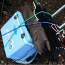 6pcs Outdoor Travel Luggage Fixing Rope Clothesline Elastic Bungee Cord Straps