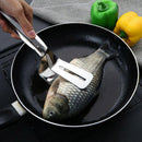 Stainless Steel Frying Shovel Pancake Fried Fish Pizza Steak Non-stick Clip