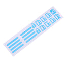 Universal Car Styling Door Window Lift Button Stickers Luminous Repair Deca